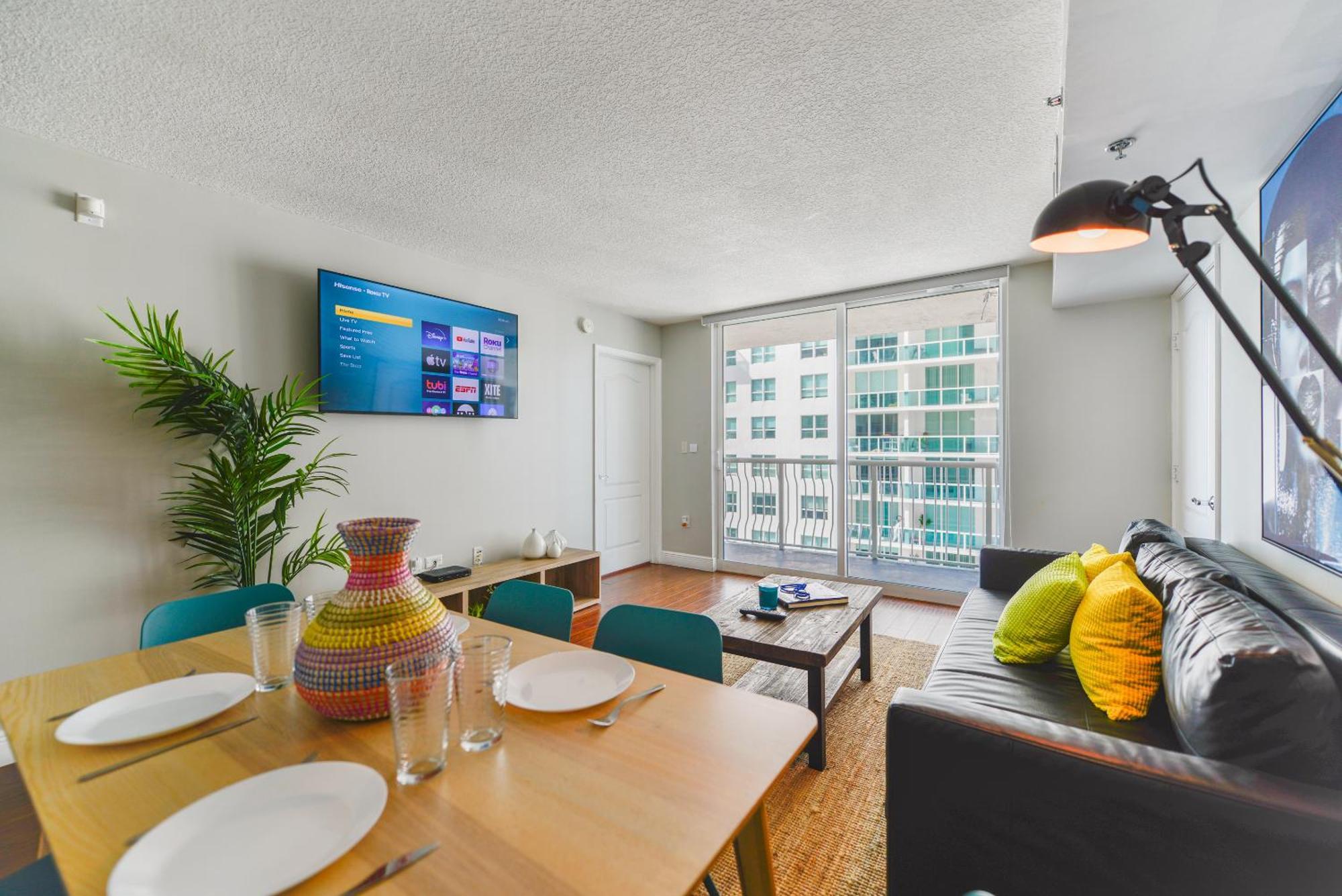 מיאמי Amazing 3 Bedroom Condo At Brickell With Pool מראה חיצוני תמונה