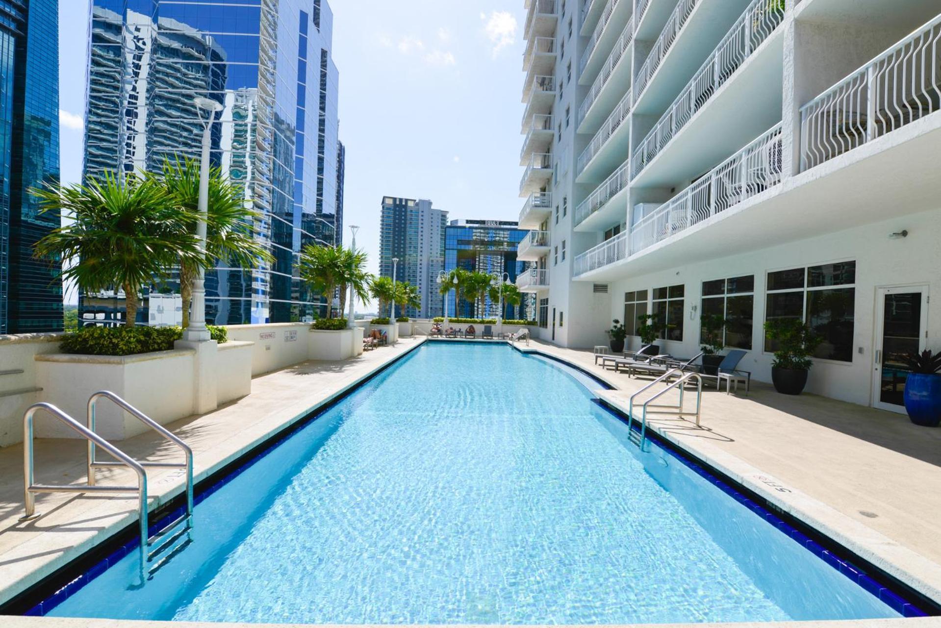 מיאמי Amazing 3 Bedroom Condo At Brickell With Pool מראה חיצוני תמונה